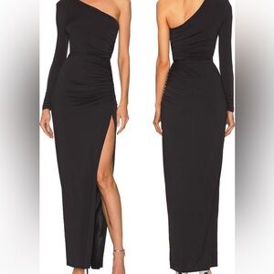 NWT formal dress. One shoulder asymmetrical dress